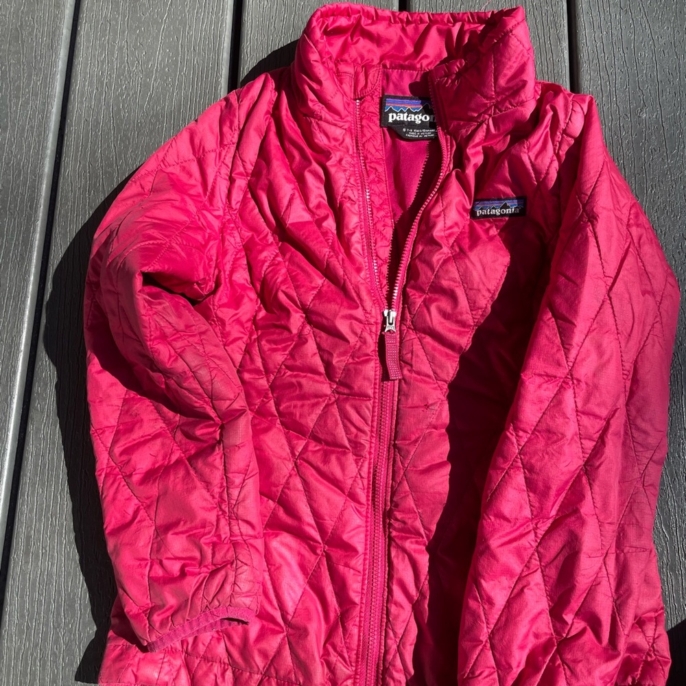 Patagonia Kids Nano Puff Jacket - Vibrant Pink
